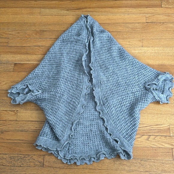 Anthropologie I Moth ‘Rocia’ Wool Shawl Sweater - Picture 2 of 2